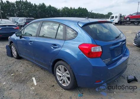 2015 Subaru Impreza 2.0I Premium из США, поврежденный, VIN JF1GPAC60F8279417